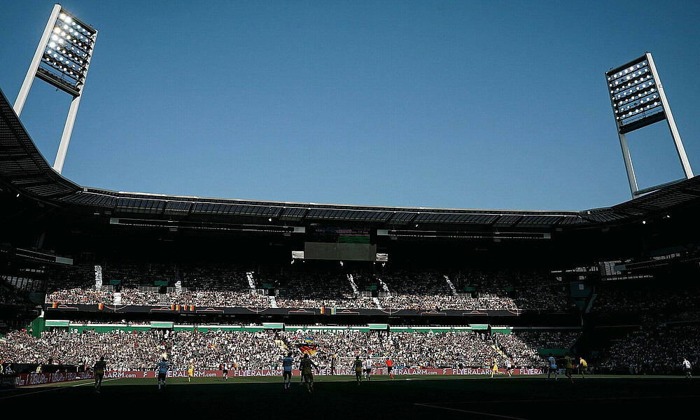 Ein Blick ins wohninvest WESERSTADION. 