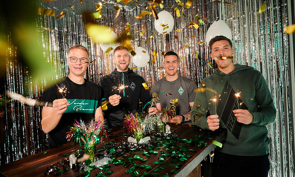 Der SV Werder Bremen wünscht ein frohes neues Jahr 