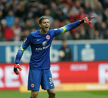 Felix Wiedwald im Frankfurt-Trikot.