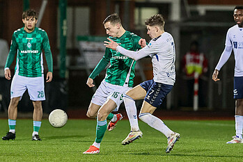 Lukowicz im Zweikampf. 