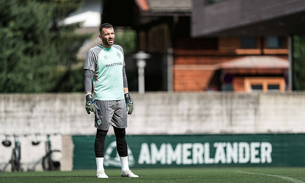null Markus Kolke auf dem Trainingsplatz im Zillertal.