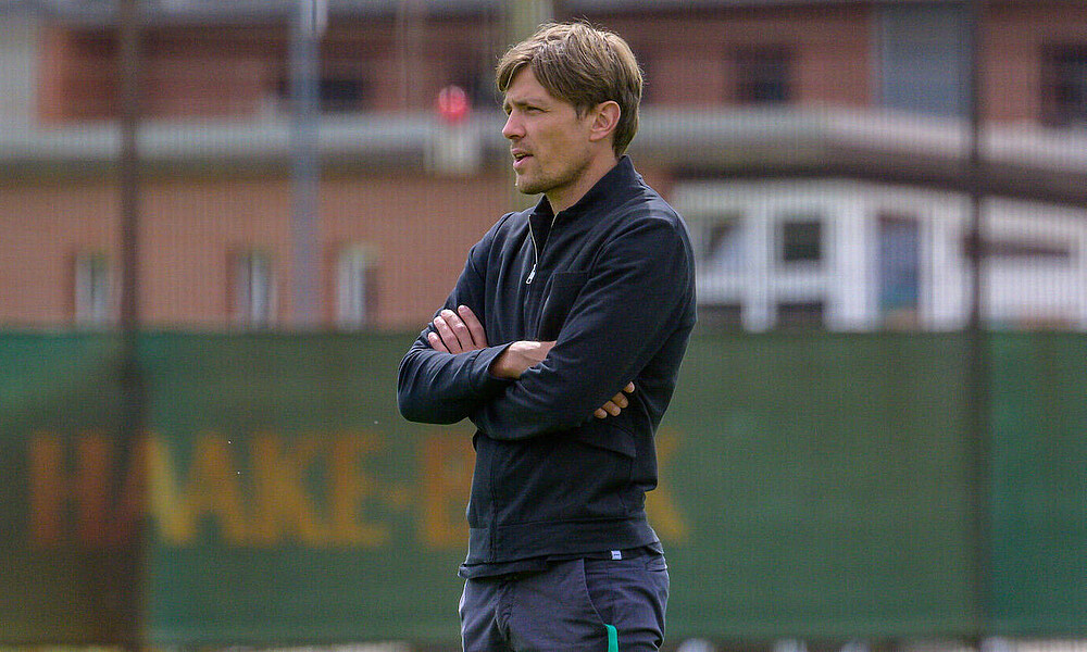 Clemens Fritz auf dem Trainingsplatz.