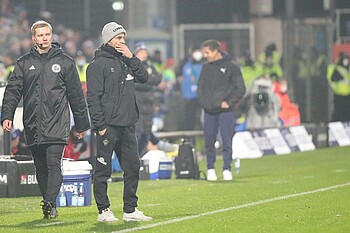 Christian Brand stand als Interimscoach an der Seitenlinie