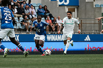Leonardo Bittencourt im Testspiel gegen Straßburg. 