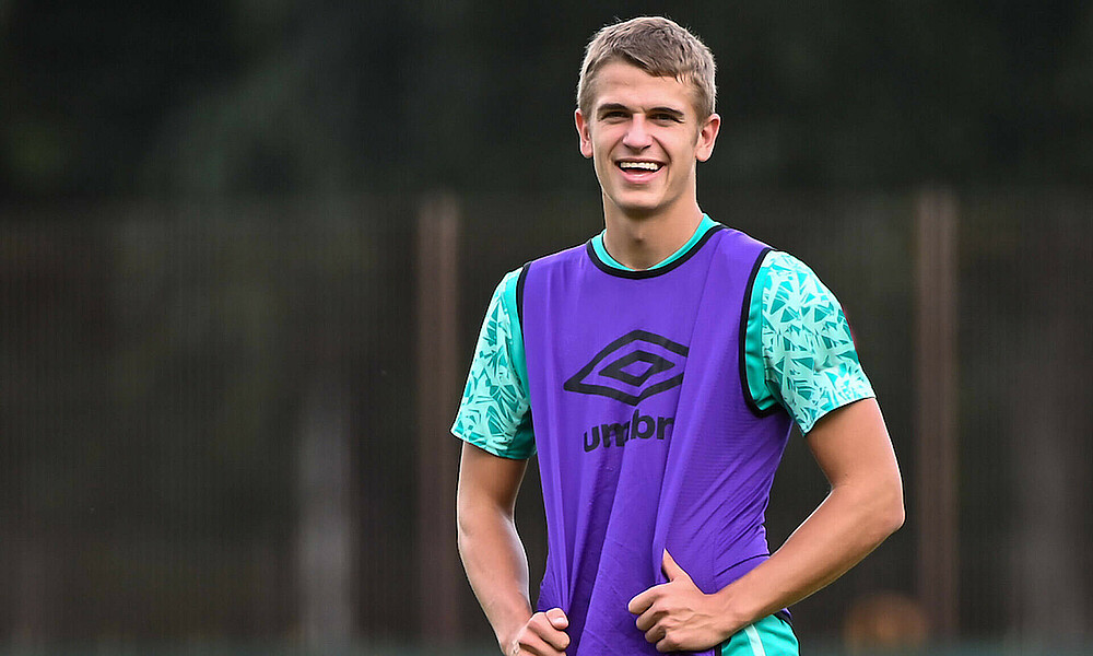 Maik Nawrocki im Training