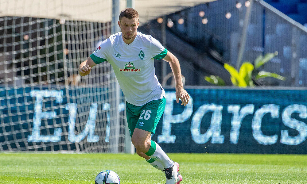 Lars Lukas Mai im Testspiel gegen Feyenoord