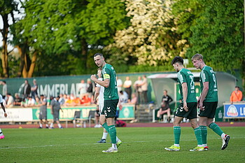 null Maik Lukowicz beim Jubeln.