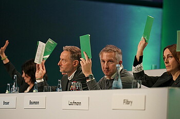 null Mitglieder stimmen ab.