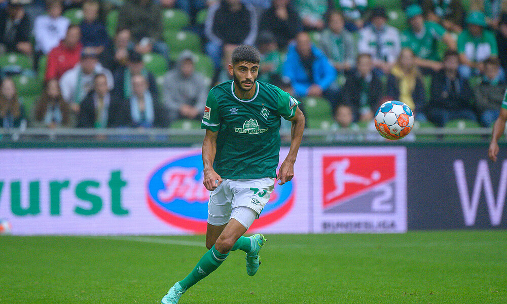 Eren Dinkci im Spiel.