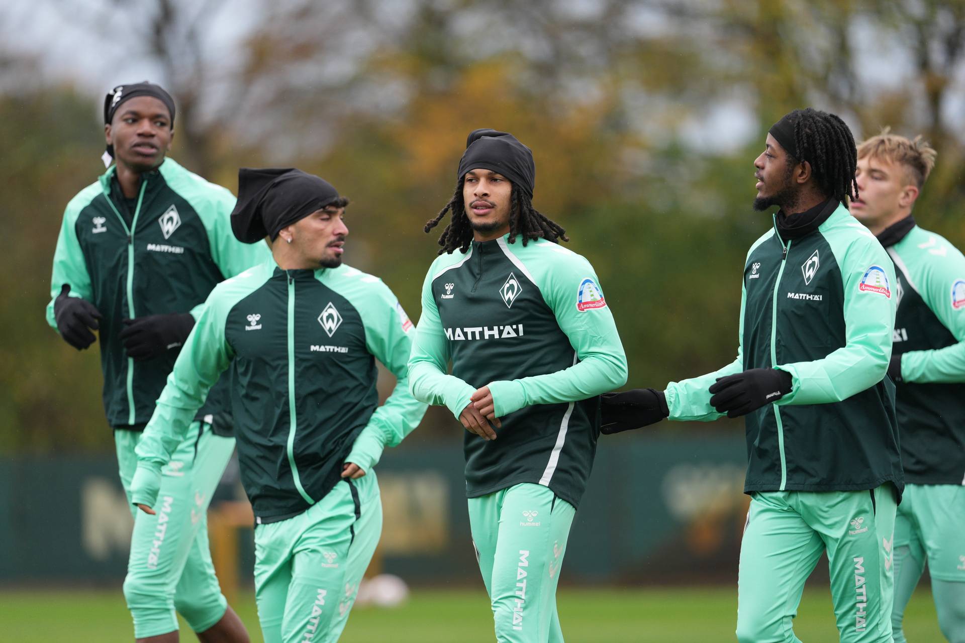Isaac Schmidt auf dem Trainingsplatz.