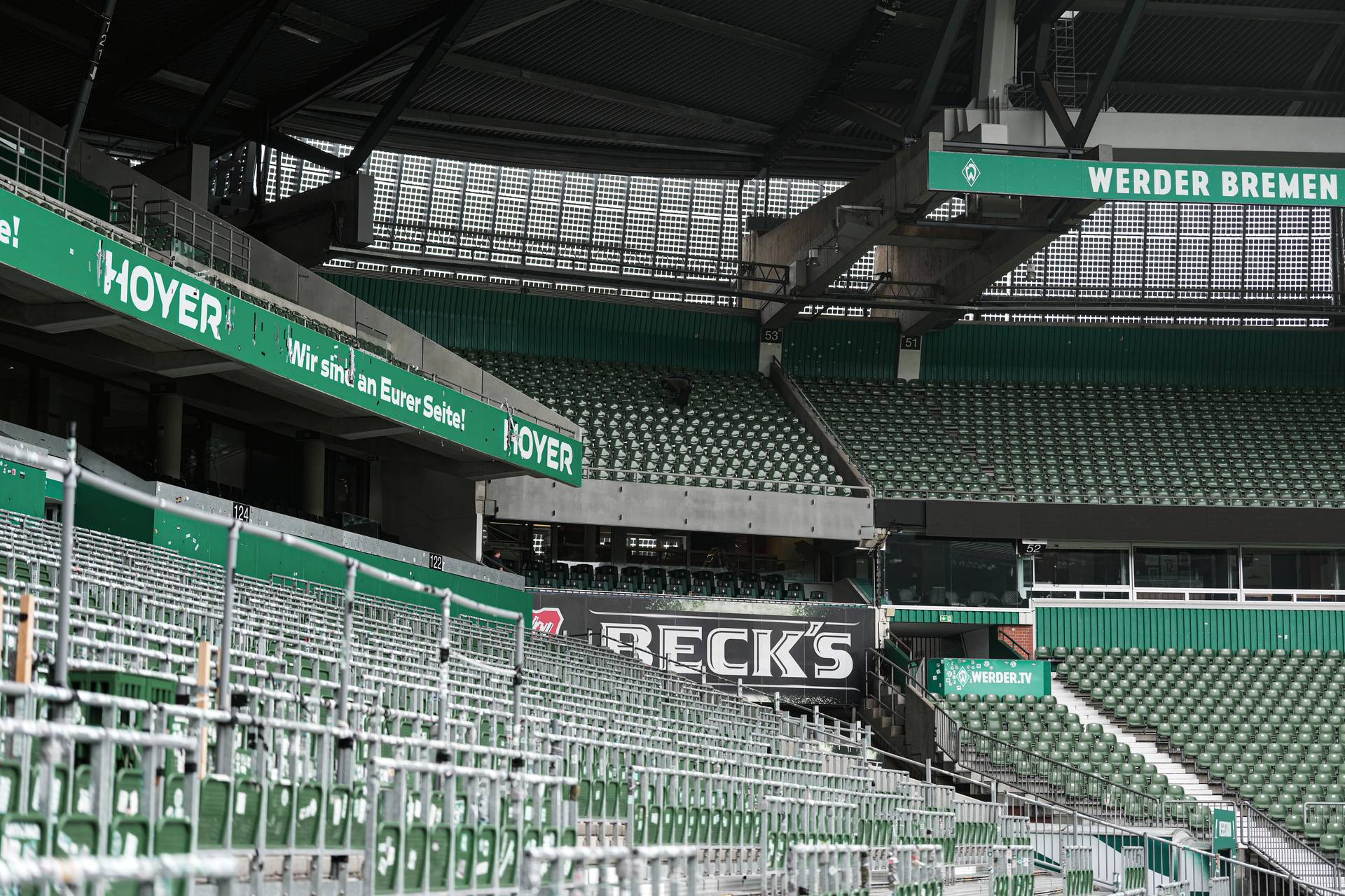Block 53 wieder freigegeben: Weserstadion gegen Hoffenheim erstmals in ...