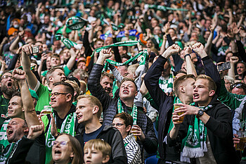 nph00251, NOR_20220423_sr_ Die Werder-Fans feiern