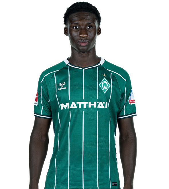 Portrait von Karim Coulibaly. Er stemmt die Hände in die Hüften.