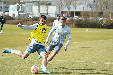 Fabio Chiarodia beim Training