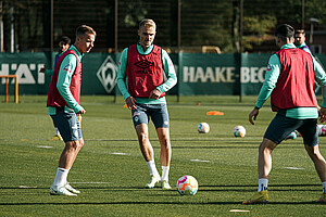 Amos Pieper im Training.