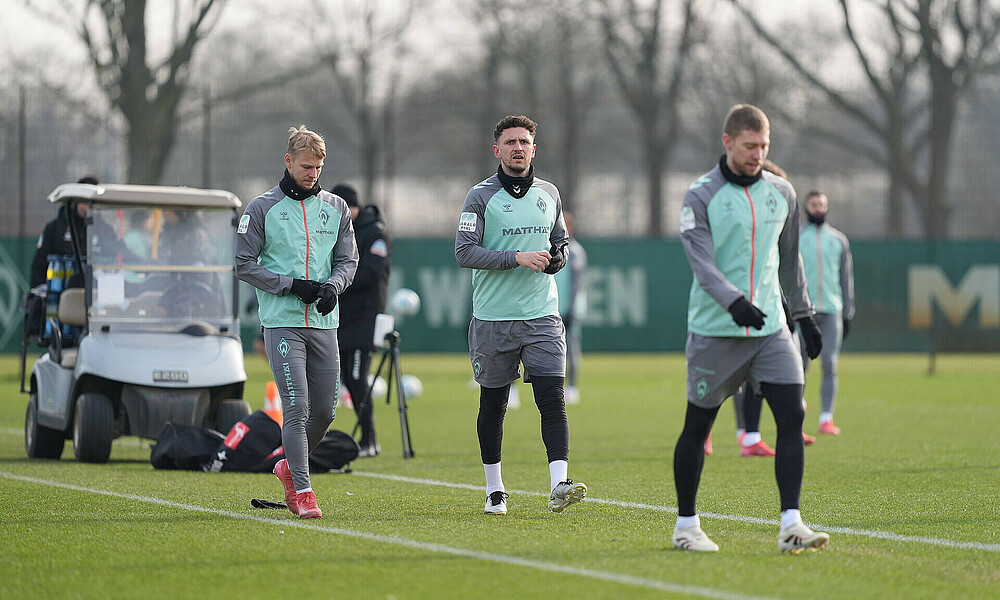 Milos Veljkovic auf dem Trainingsplatz