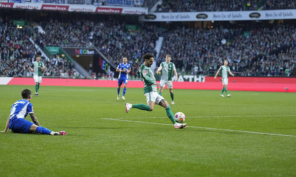 Bittencourt beim Abschluss