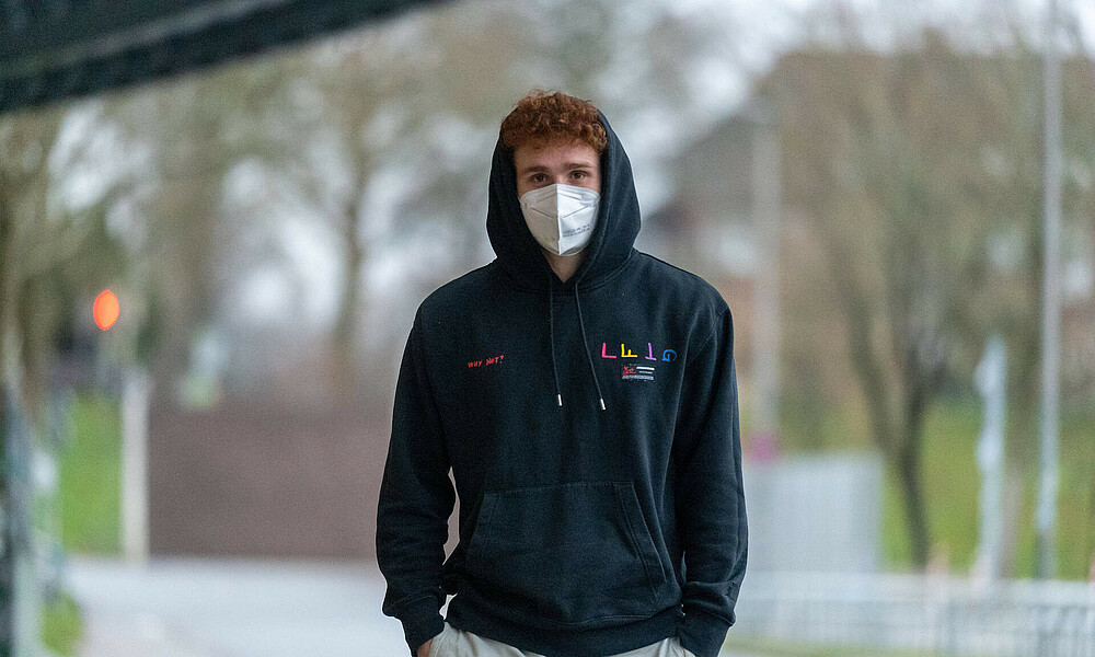 null Josh Sargent auf dem Weg ins wohninvest WESERSTADION.