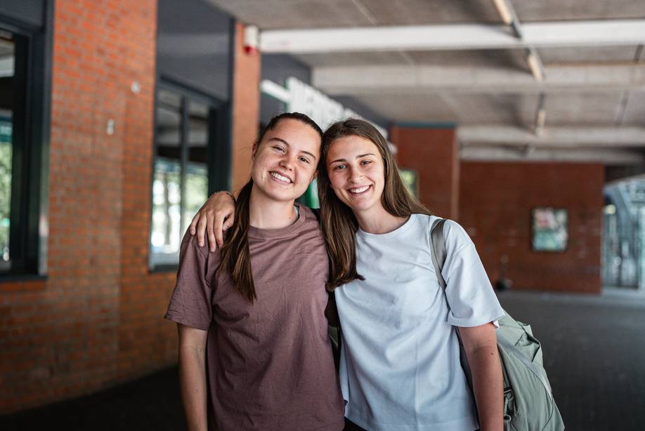 Julia Magerl mit Lilli Purtscheller.