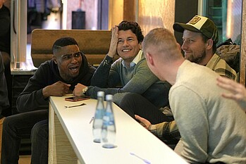 null Nelson Valdez & Co beim Quiz-Abend.