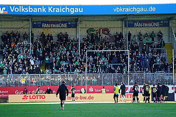 null Mitgereiste Werder-Fans in Sandhausen