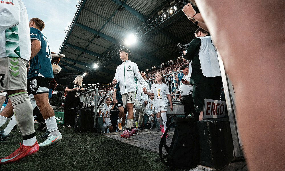 Covic beim Einlaufen auf der Bielefelder Alm.
