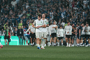 null Olivier Deman geht vom Platz.