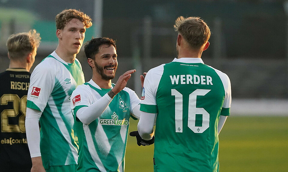 Bittencourt lächelt nach dem Siegtor. 