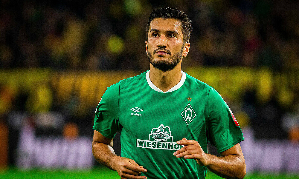 Nuri Şahin im Werder Trikot in Dortmund