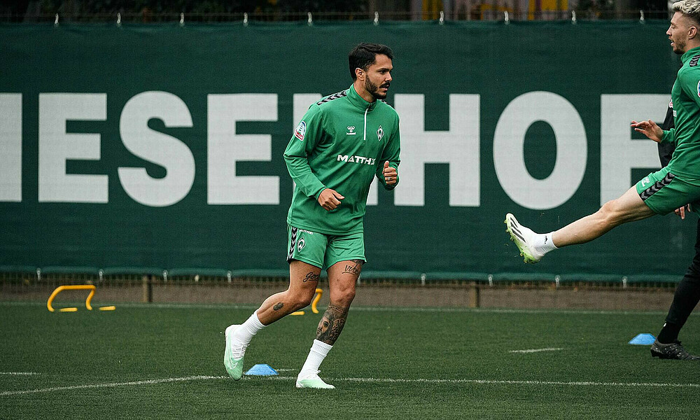 Leonardo Bittencourt auf dem Trainingsplatz. 