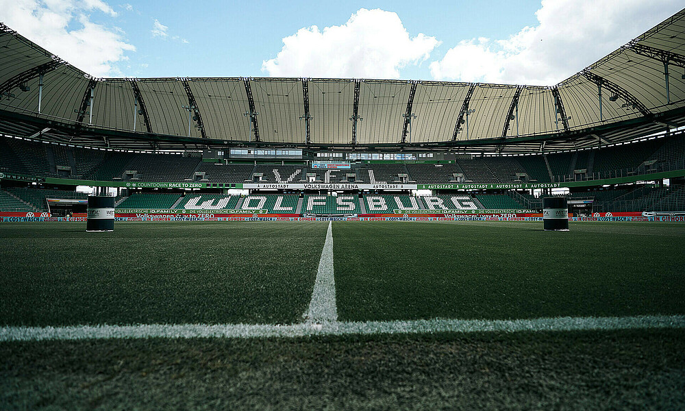 null Ein Blick in die VW-Arena in Wolfsburg.