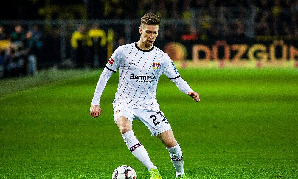 Mitchell Weiser auf dem Spielfeld