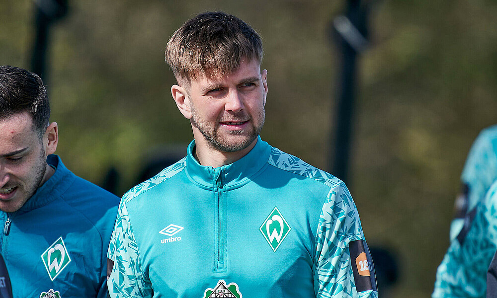 Niklas Füllkrug auf dem Trainingsgelände. 