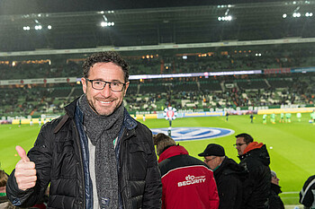 Krisztián Lisztes im wohninvest WESERSTADION.