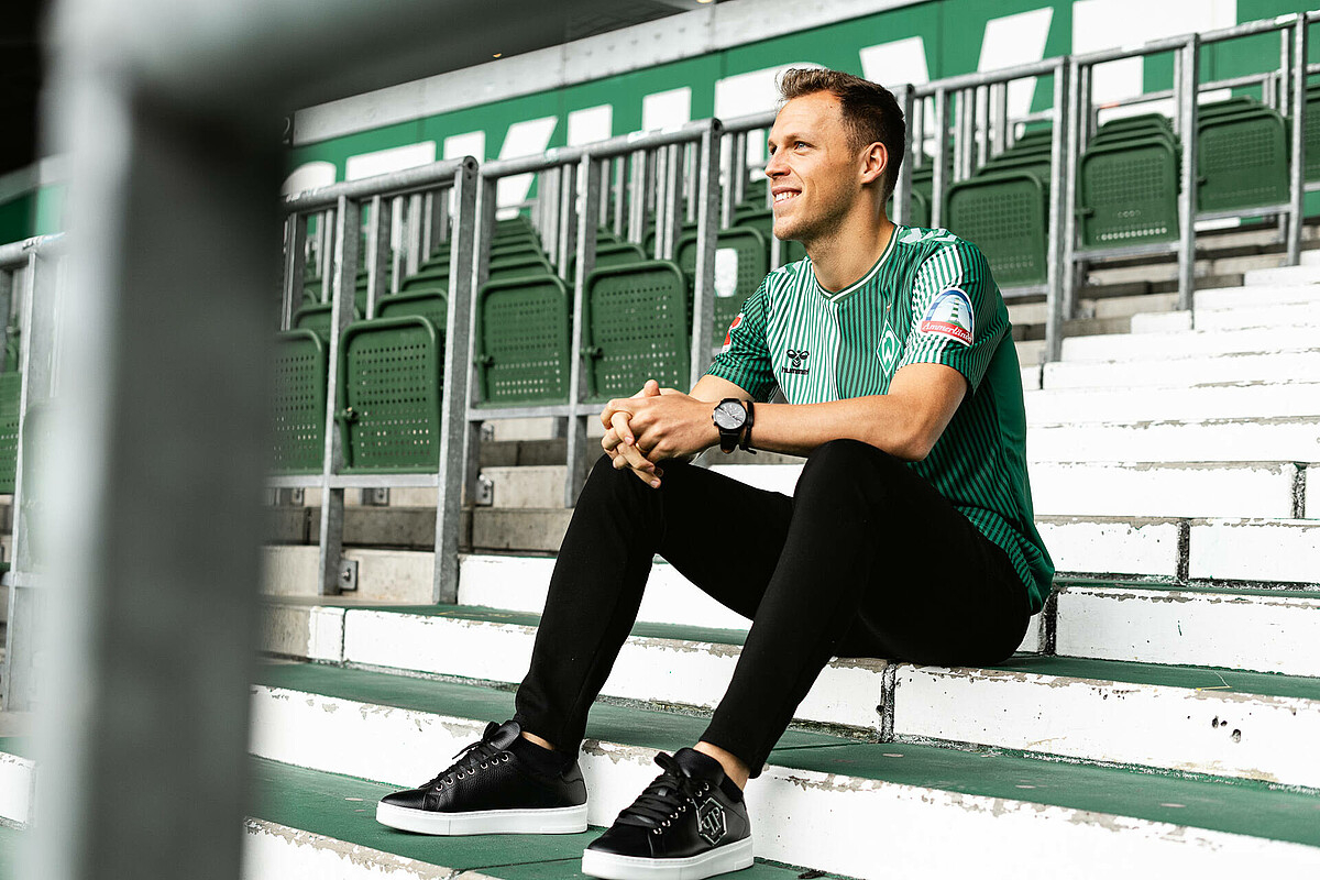 Senne Lynen blickt aus der Ostkurve in sein neues Wohnzimmer 