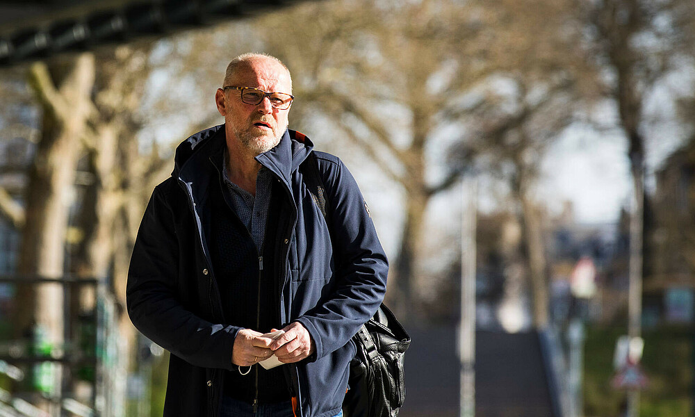 Werders Technischer Direktor Thomas Schaaf am wohninvest WESERSTADION