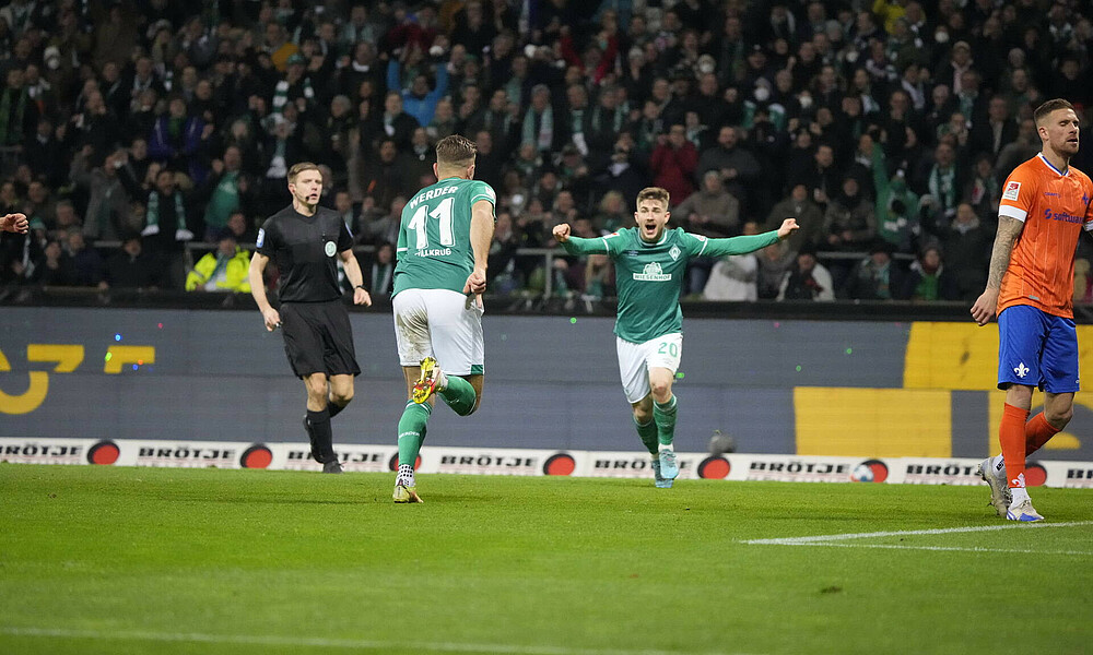 null Niclas Füllkrug erzielte das 1:0 für den SVW