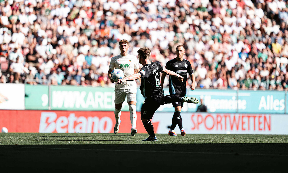 Jens Stage bei einer Direktabnahme. 