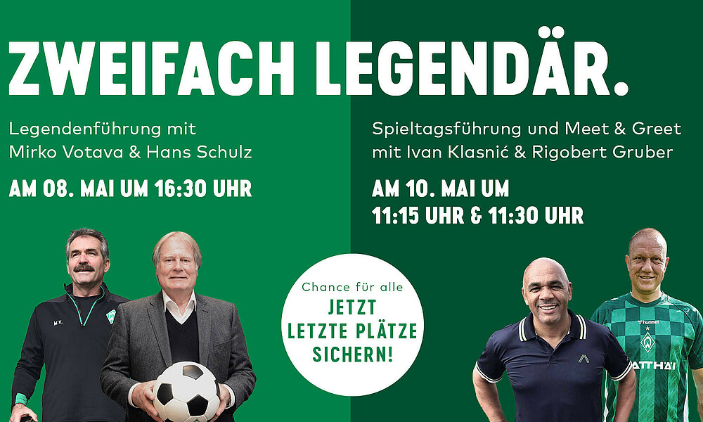 null Eine Grafik, wo Stadionführungen angeboten werden.