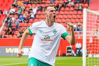 Marvin Ducksch jubelt.