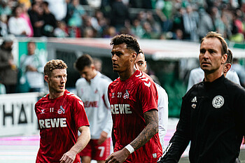 Die Ex-Werderaner Kainz und Selke. 