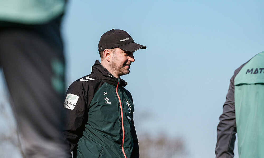 Ole Werner auf dem Trainingsplatz. 