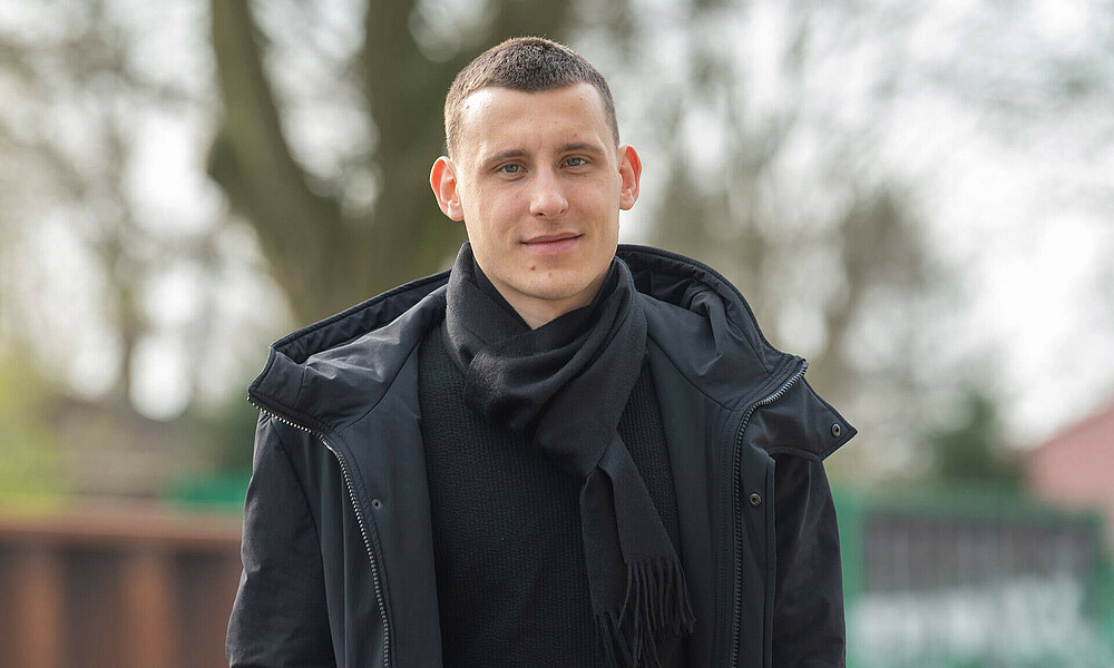 Maximilian Eggestein auf dem Weg ins wohninvest WESERSTADION.