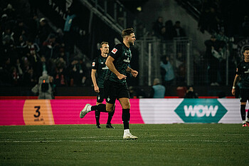 Niclas Füllkrug im Sprint.