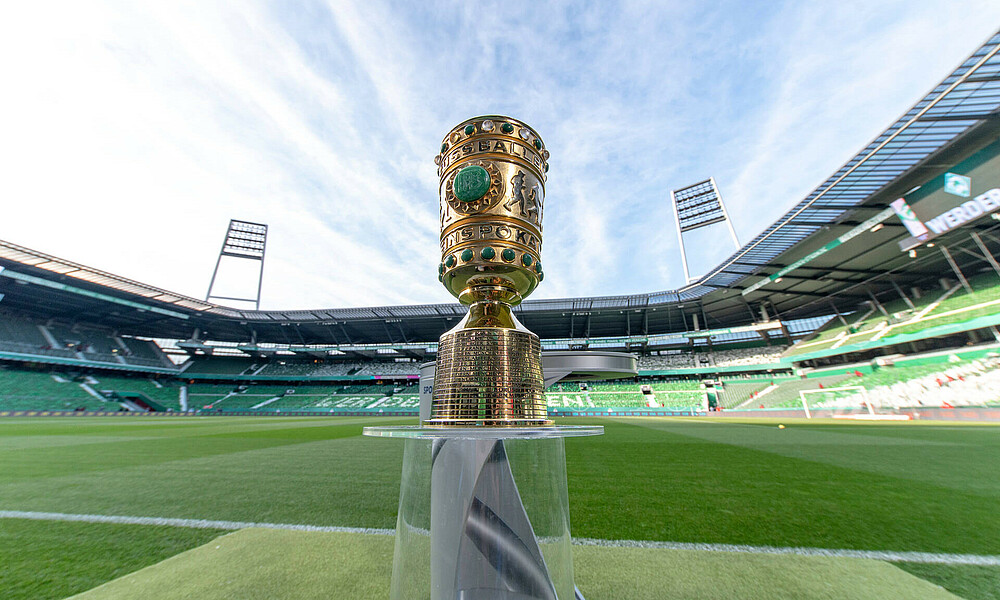 Der DFB-Pokal im wohninvest WESERSTADION.