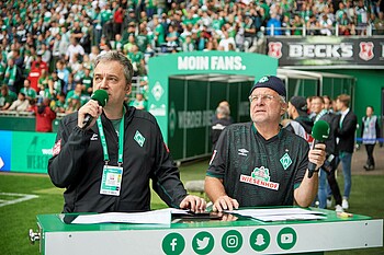 Immer dabei: Arnd Zeigler und Christian Stoll 