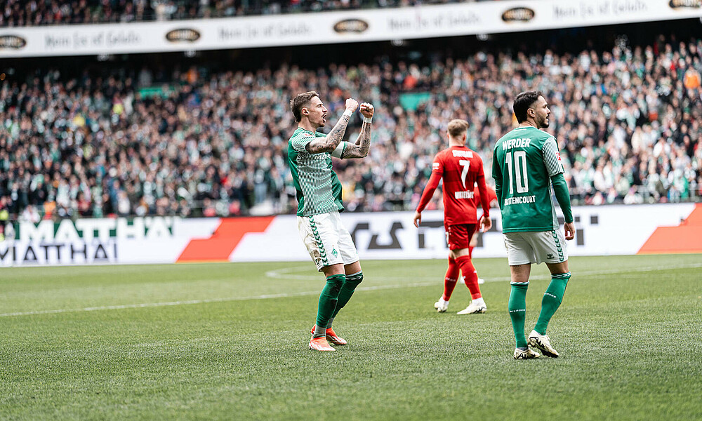 Marco Friedl ballt die Fäuste. 