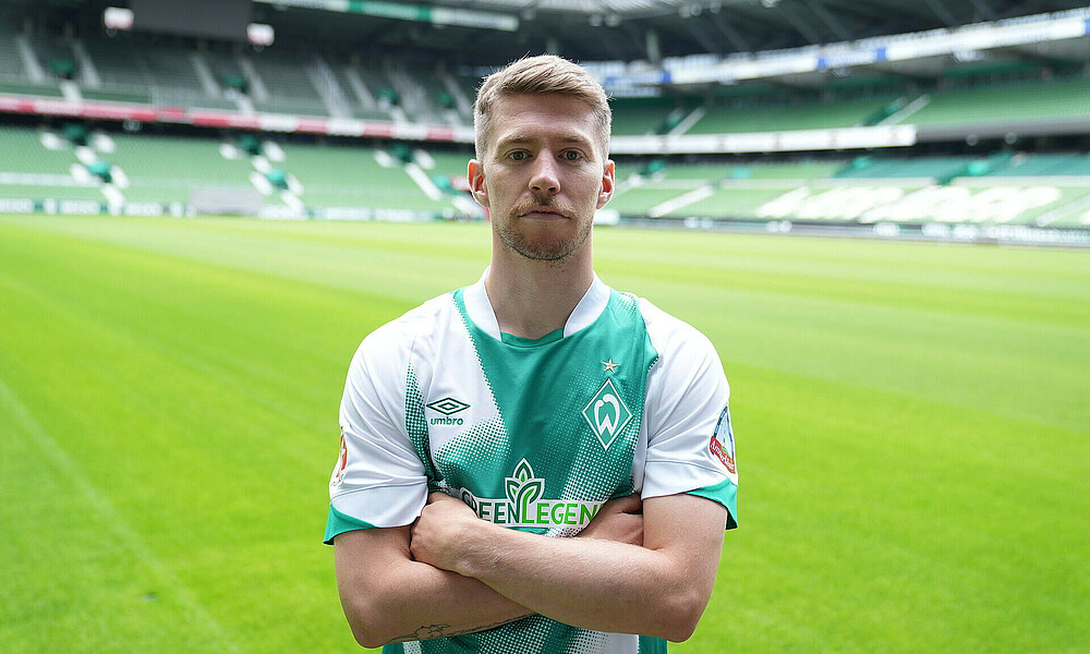 Mitchell Weiser im Stadion.