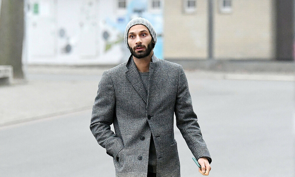 Ömer Toprak bei der Ankunft im wohninvest WESERSTADION.