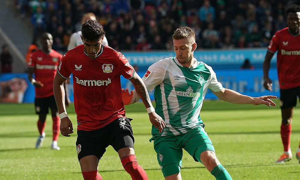 Weiser und Amiri im Zweikampf. 